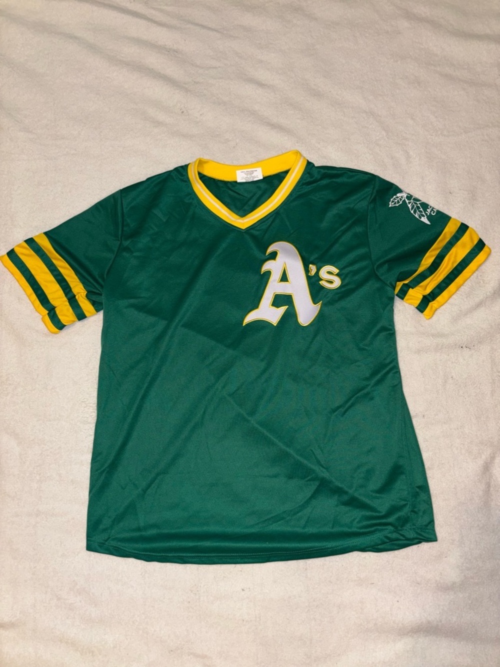 Oakland A's Green & Yellow Men’s Jersey